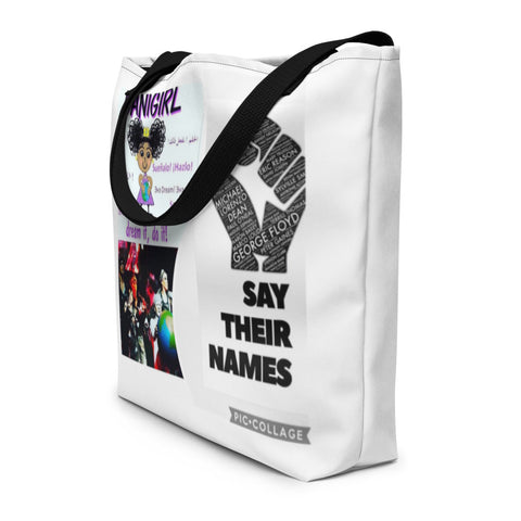 DREAM IT! DO IT! DANIGIRL! SAY THEIR NAMES Beach Bag