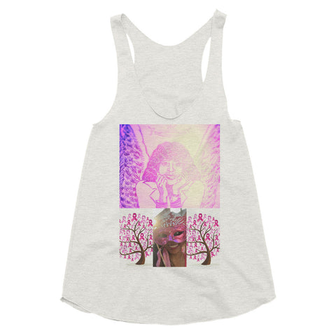 Dream it! Do it! Danigirl! Breast Cancer Awareness! Women's racerback tank