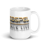 Gospel Talk LIVE 15oz and 11oz Mug WHITE