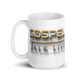 Gospel Talk LIVE 15oz and 11oz Mug WHITE