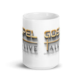 Gospel Talk LIVE 15oz and 11oz Mug WHITE